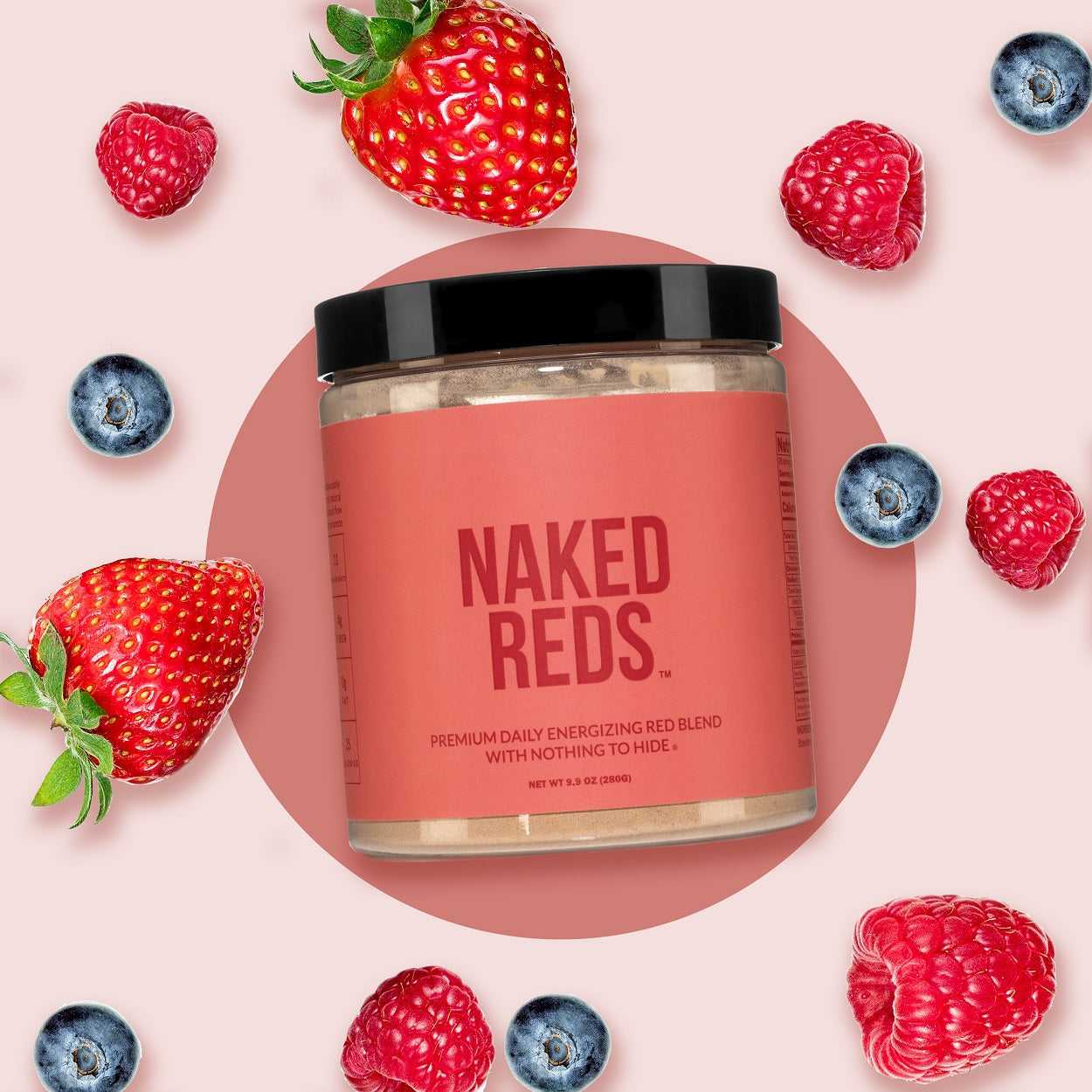 Red Fruit and Vegetable Blend Powder for Straightforward Daily Mixing