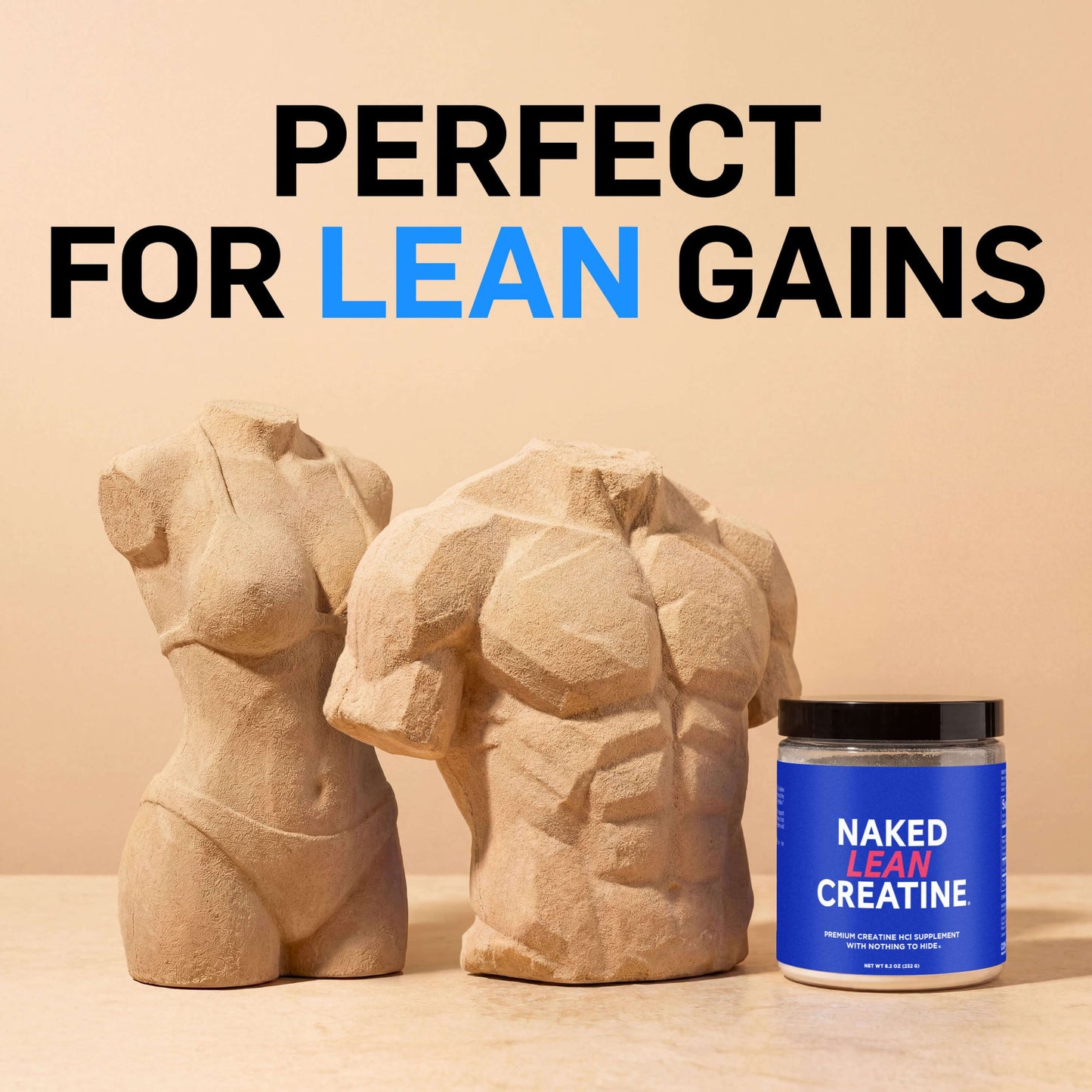 Creatine HCl Powder - Unflavored for Simple Pre - or Post - Workout Routines