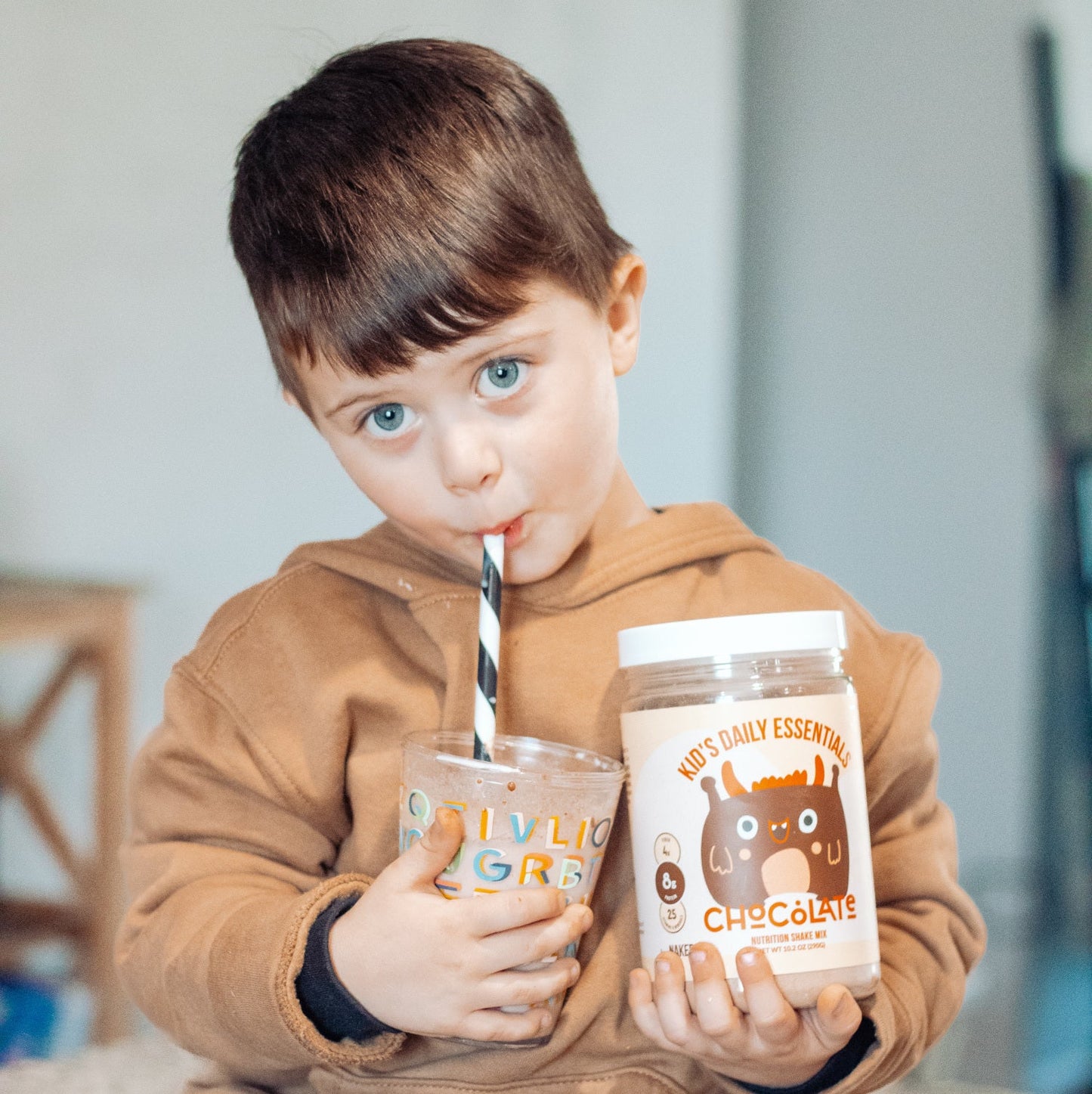 Kids Nutrition Shake - Chocolate Formula for Simple Daily Nutrition Routines
