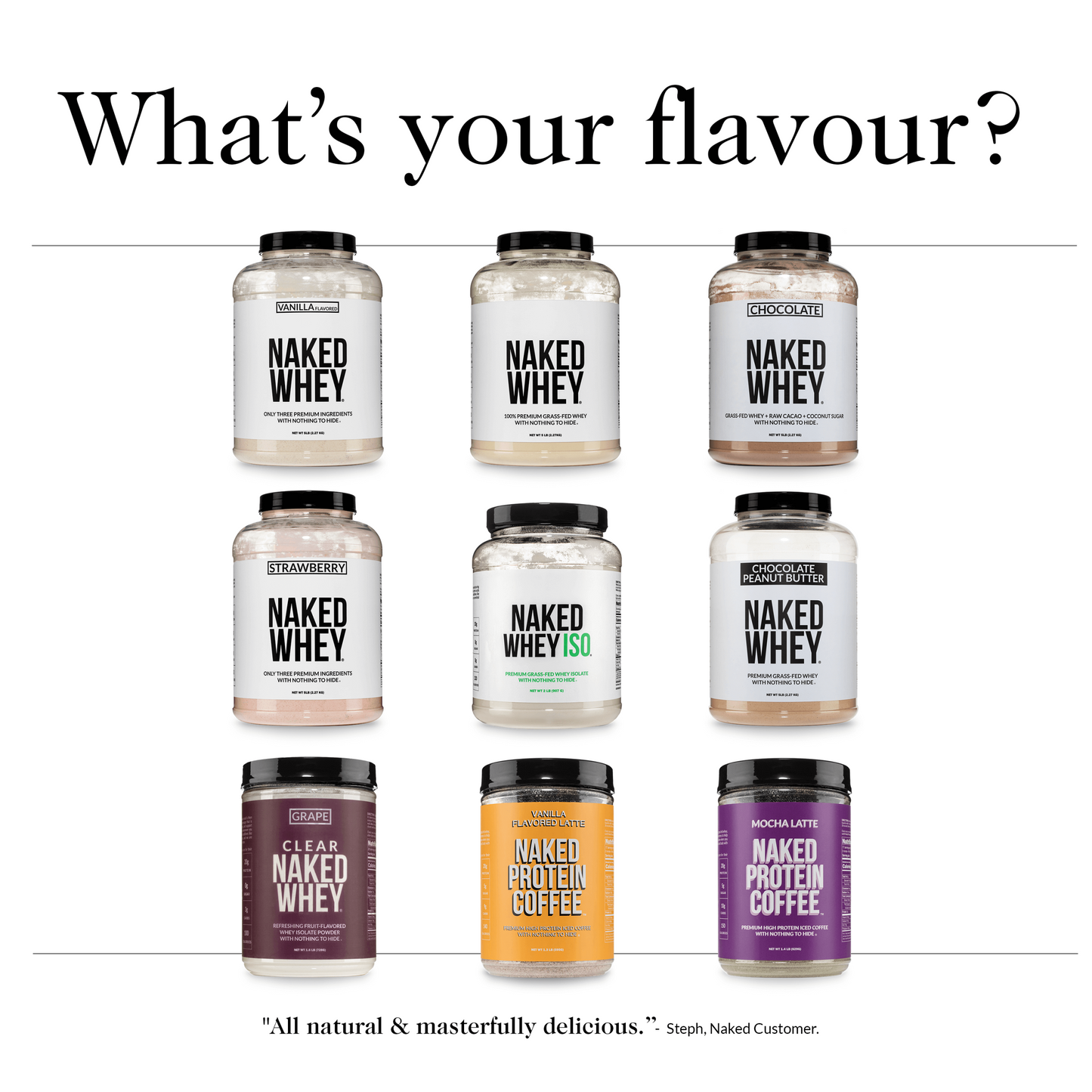 Vanilla Whey Protein Powder - Vanilla - Value Size for Convenient Daily Protein Mixing