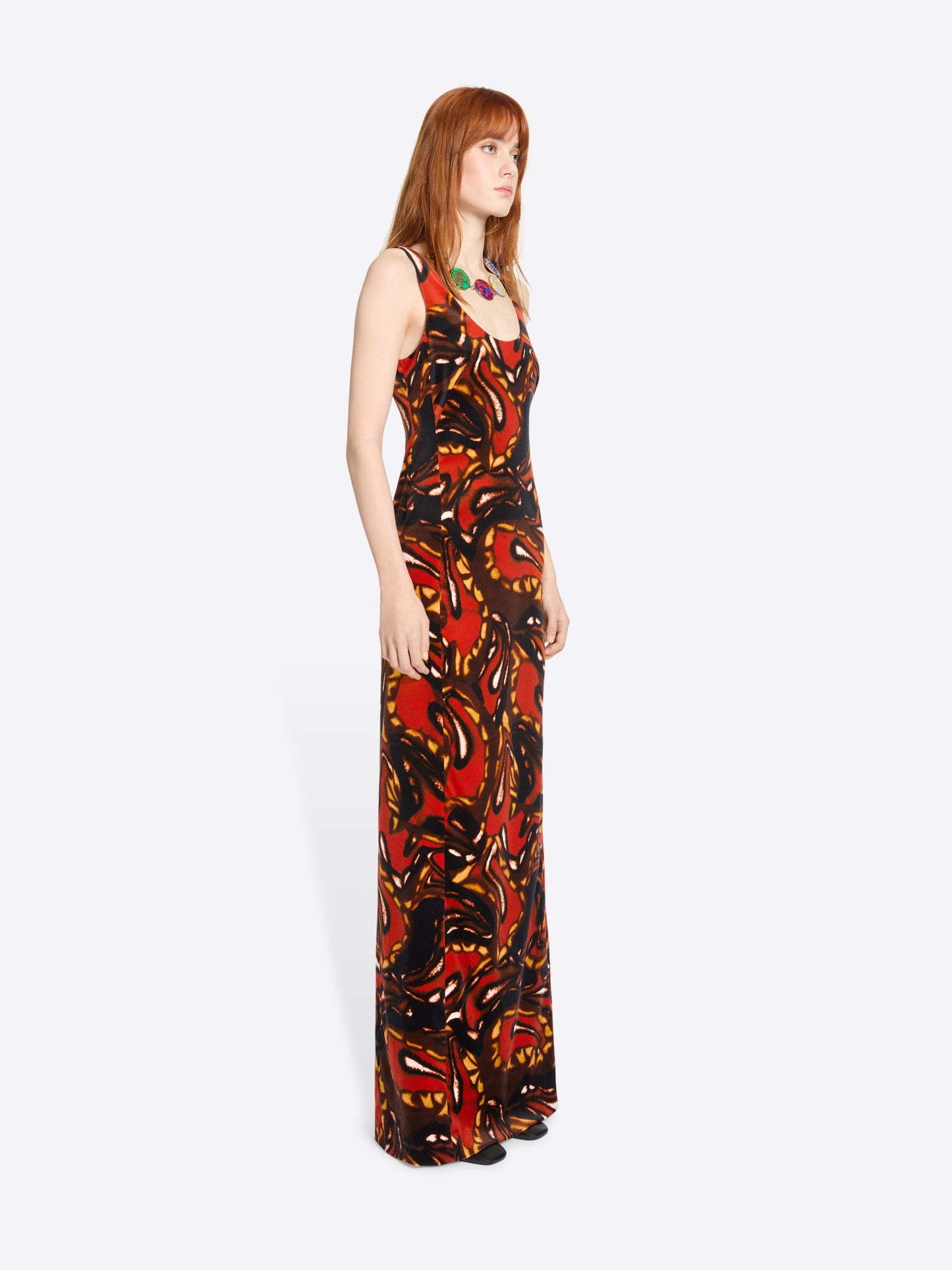 Long Velvet Dress