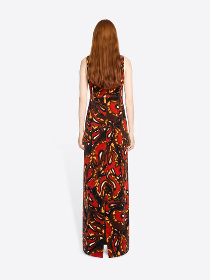 Long Velvet Dress