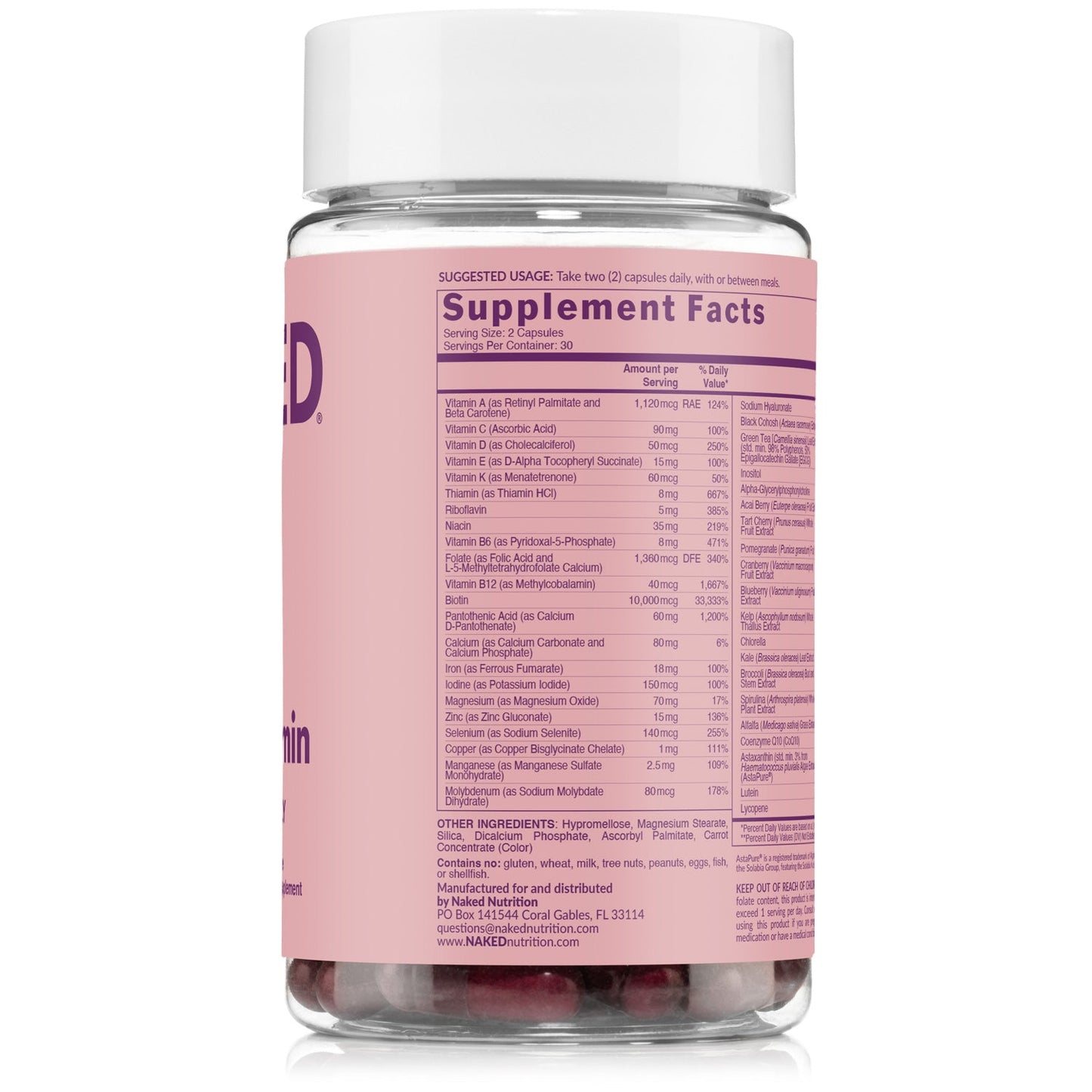 Multivitamin for Women - Womens for Simple Daily Nutrition Routines