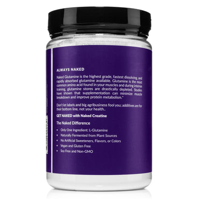 Glutamine Powder - 1.1LB for Simple Pre - or Post - Workout Routines