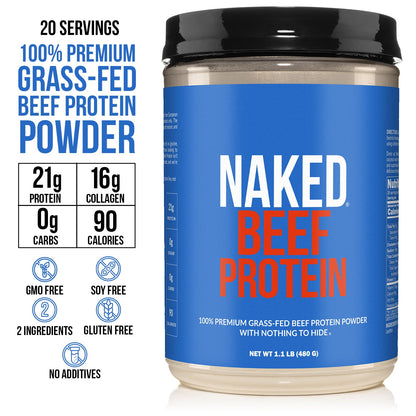 Beef Protein Powder - Unflavored for Convenient Daily Protein Mixing
