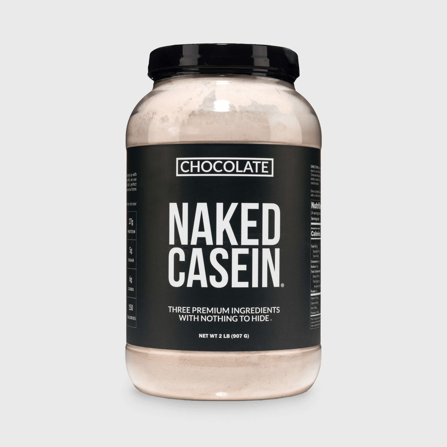 Chocolate Casein Protein Powder - Chocolate for Convenient Daily Protein Mixing