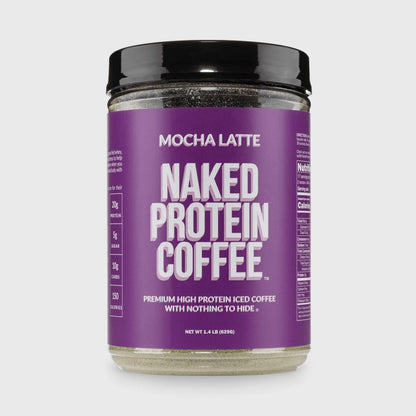 Mocha Latte Protein Iced Coffee - Mocha Latte for Smooth Iced Coffee Protein Routines