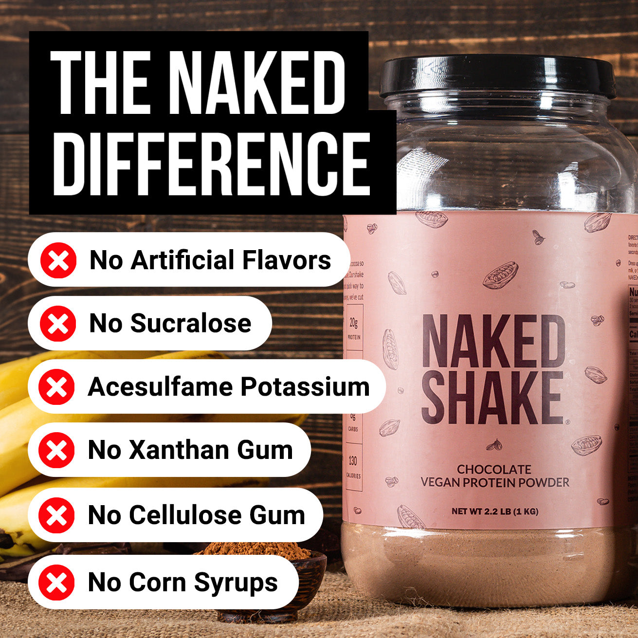 Chocolate Protein Shake - Chocolate for Smooth Shakes at Home or On the Go
