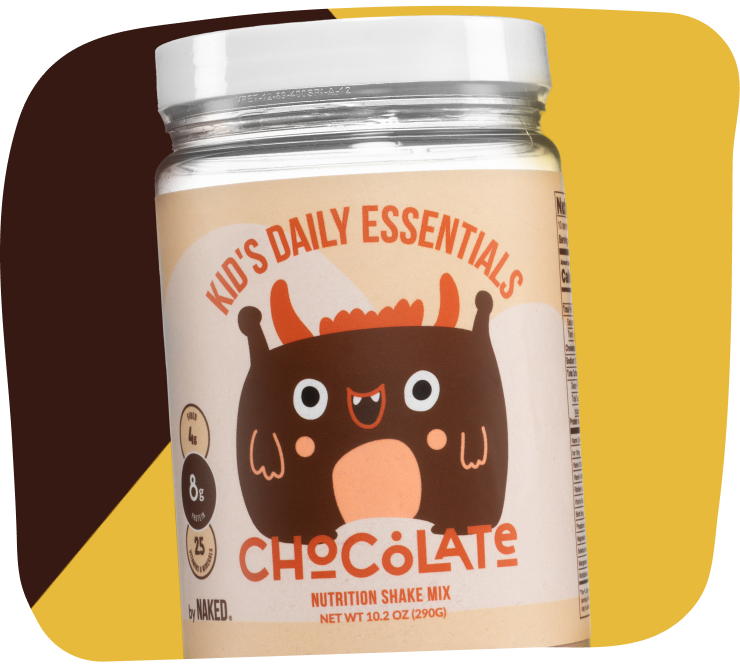 Kids Nutrition Shake - Chocolate Formula for Simple Daily Nutrition Routines