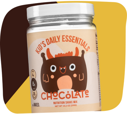 Kids Nutrition Shake - Chocolate Formula for Simple Daily Nutrition Routines