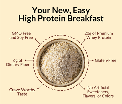 Cinnamon Roll Protein Oats - Cinnamon Roll Made for Quick and Flavorful Breakfasts