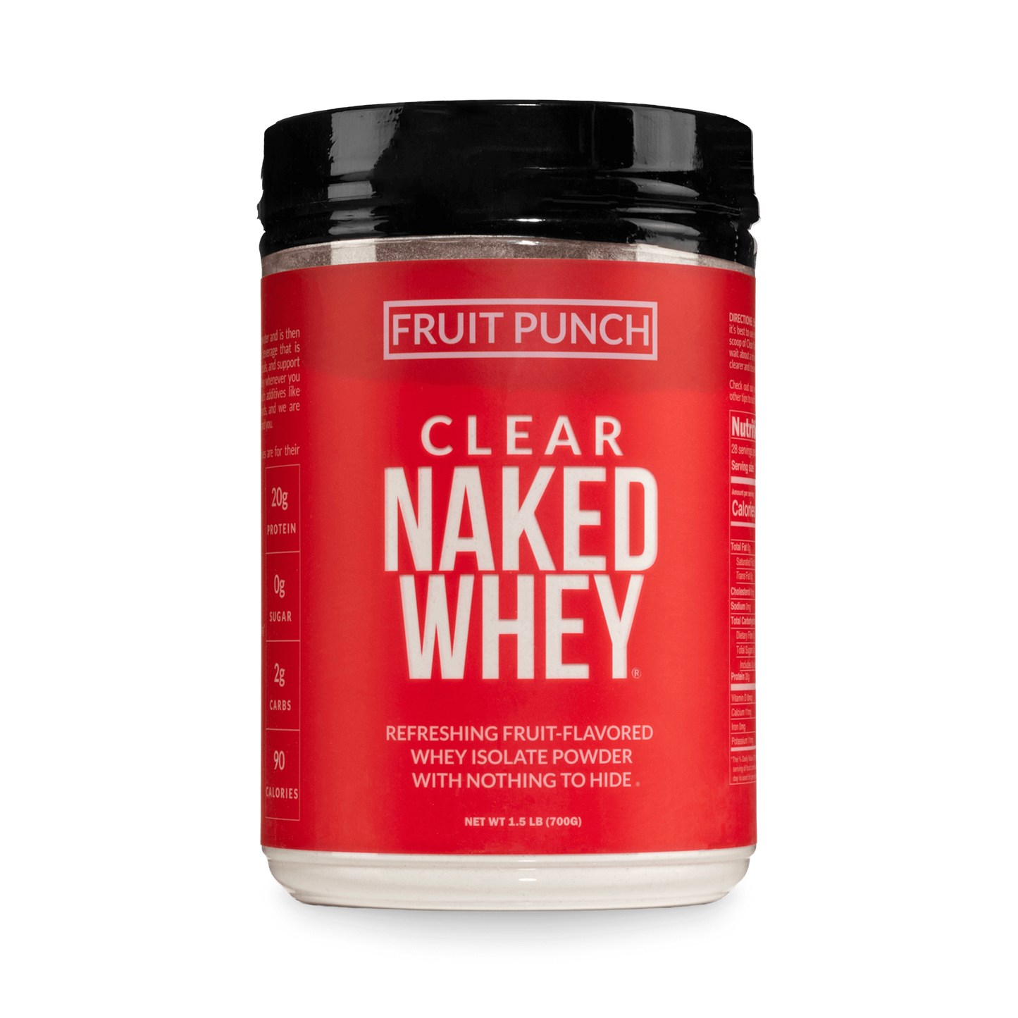 Fruit Punch Whey Protein Isolate - Fruit Punch for Straightforward Daily Mixing
