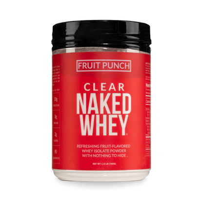 Fruit Punch Whey Protein Isolate - Fruit Punch for Straightforward Daily Mixing