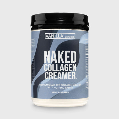 Vanilla Collagen Creamer - Vanilla Collagen Creamer for Smooth Iced Coffee Protein Routines