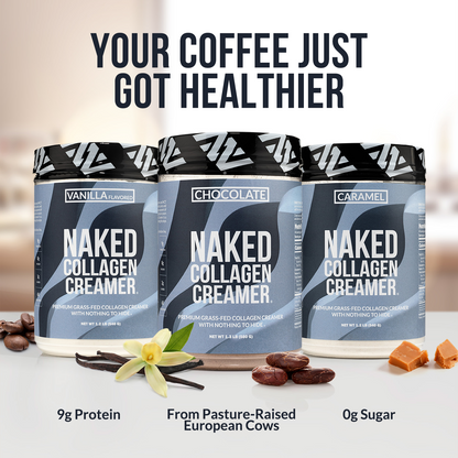 Vanilla Collagen Creamer - Vanilla Collagen Creamer for Smooth Iced Coffee Protein Routines