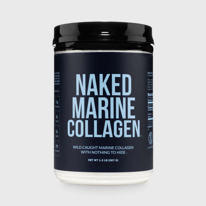 Marine Collagen Peptides Protein Powder - Marine Collagen for Smooth Drinks, Coffee and Recipes