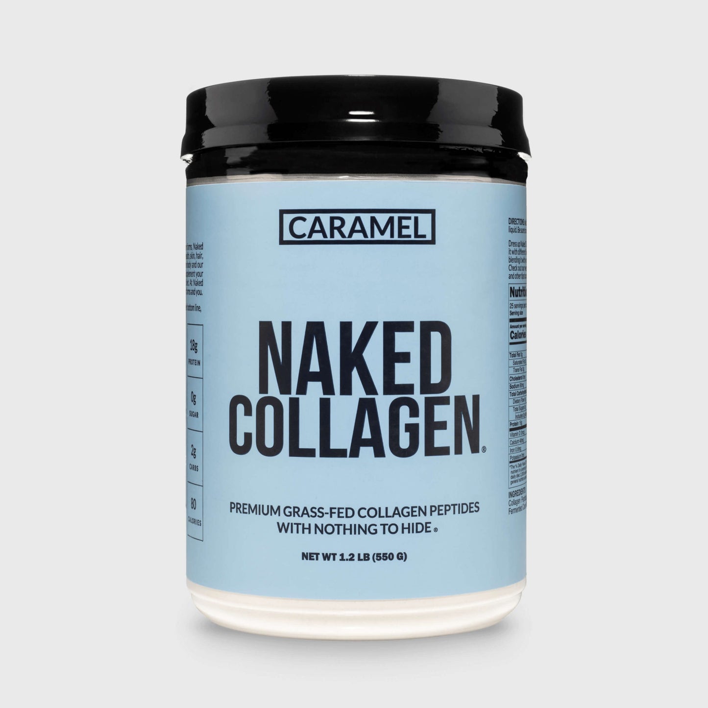 Caramel Collagen Peptides Powder - Caramel Collagen Peptides for Smooth Drinks, Coffee and Recipes