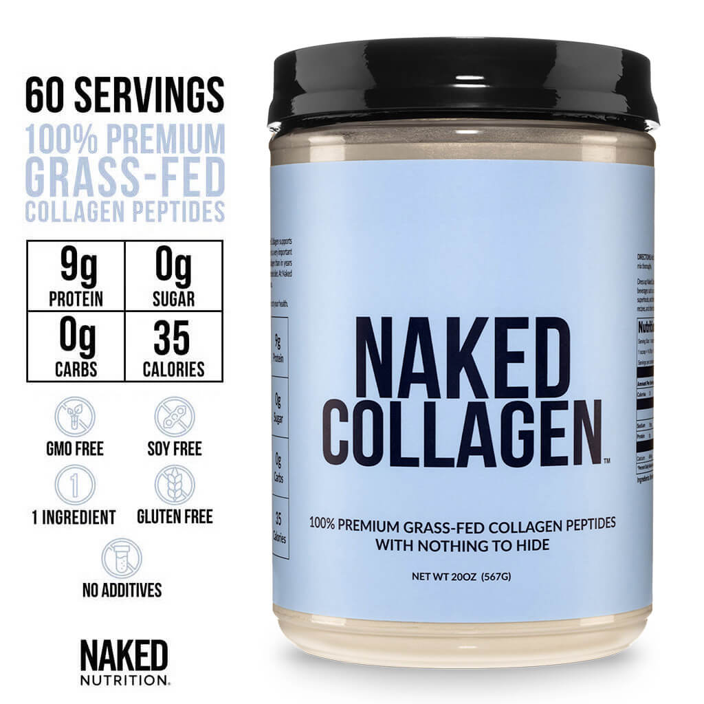Collagen Peptides Protein Powder - Collagen Peptides for Smooth Drinks, Coffee and Recipes
