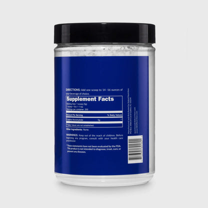 Creatine Monohydrate Powder - Unflavored - Value Size for Simple Pre - or Post - Workout Routines
