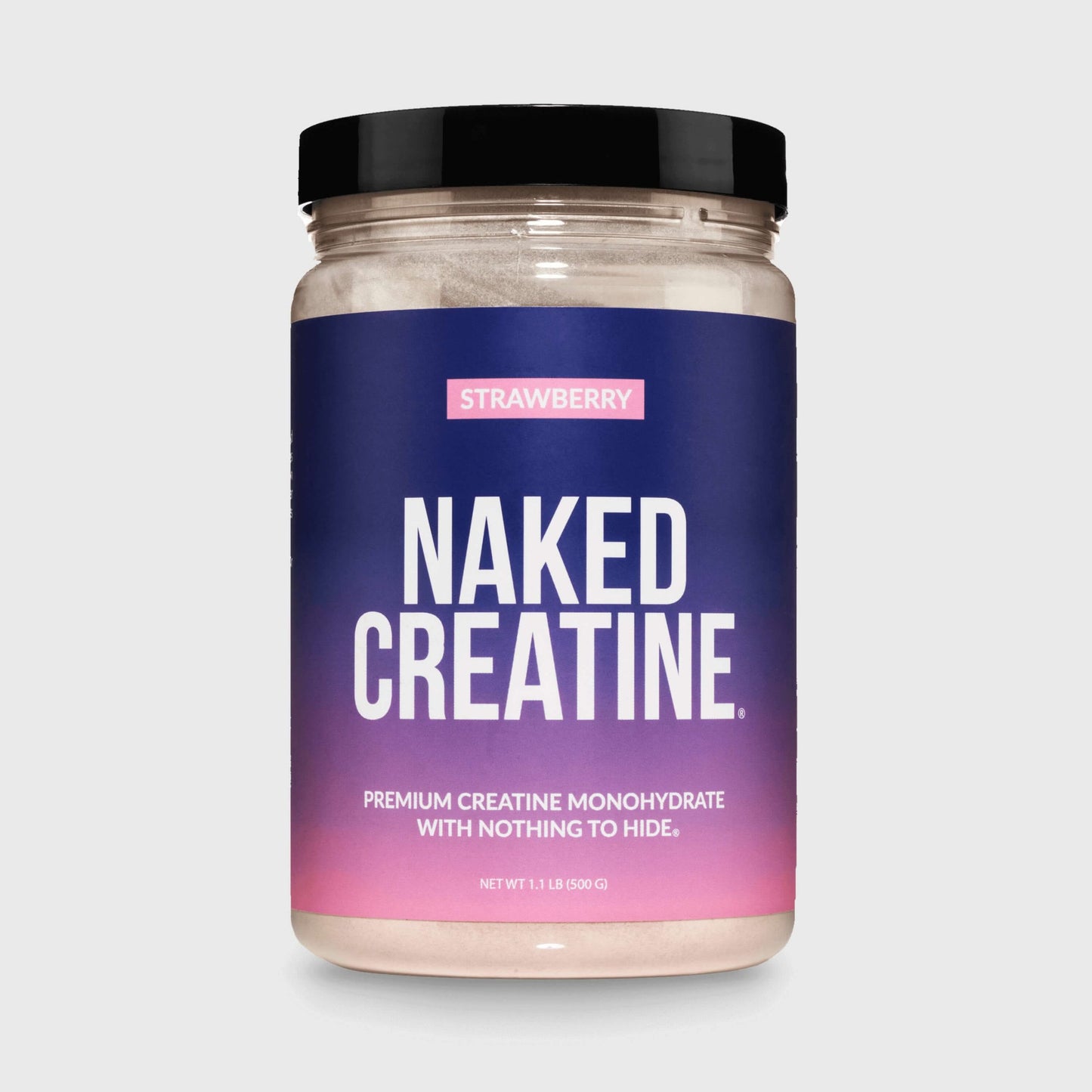 Strawberry Creatine Monohydrate Powder - Strawberry for Simple Pre - or Post - Workout Routines