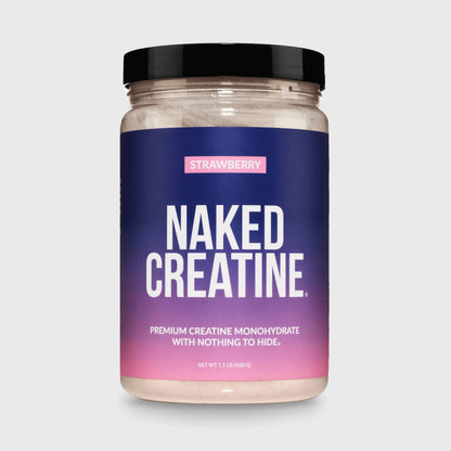 Strawberry Creatine Monohydrate Powder - Strawberry for Simple Pre - or Post - Workout Routines