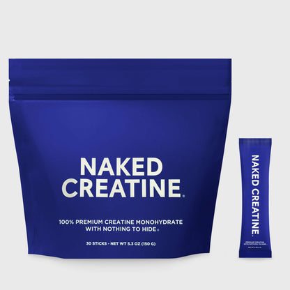 Creatine Travel Packets - Unflavored Sticks for Simple Pre - or Post - Workout Routines