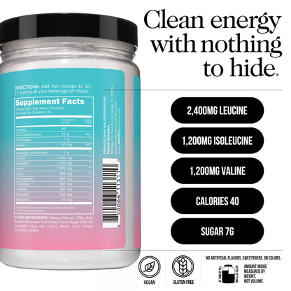 Strawberry Lemonade Essential Amino Acids Supplement - Strawberry EAA for Simple Pre - or Post - Workout Routines