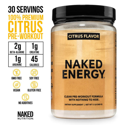 Citrus Pre Workout Supplement - Citrus for Simple Pre - or Post - Workout Routines