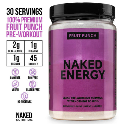 Fruit Punch Pre Workout Supplement - Fruit Punch for Simple Pre - or Post - Workout Routines