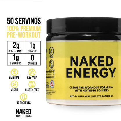 Pre Workout Supplement - Unflavored for Simple Pre - or Post - Workout Routines