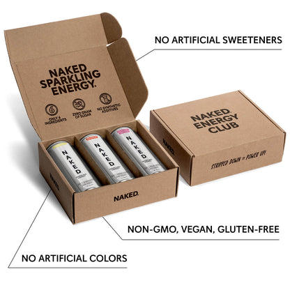 Sparkling Energy Sample Kits - Sample Pack for Smooth Shakes at Home or On the Go