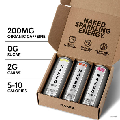 Sparkling Energy Sample Kits - Sample Pack for Smooth Shakes at Home or On the Go