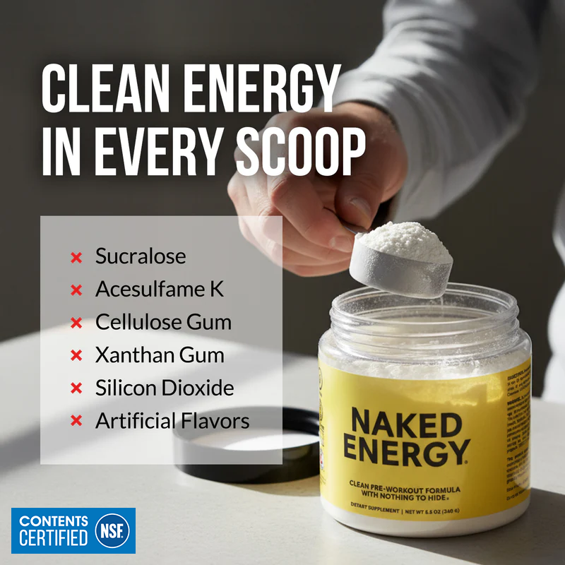 Pre Workout Supplement - Unflavored for Simple Pre - or Post - Workout Routines