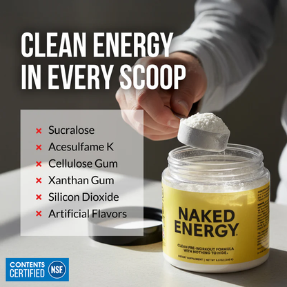 Pre Workout Supplement - Unflavored for Simple Pre - or Post - Workout Routines