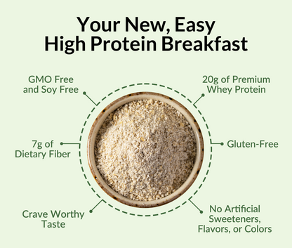 Green Apple Cinnamon Protein Oats - Green Apple Cinnamon Made for Quick and Flavorful Breakfasts