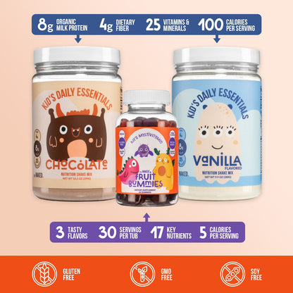 Kids Essentials Box for Simple Daily Nutrition Routines