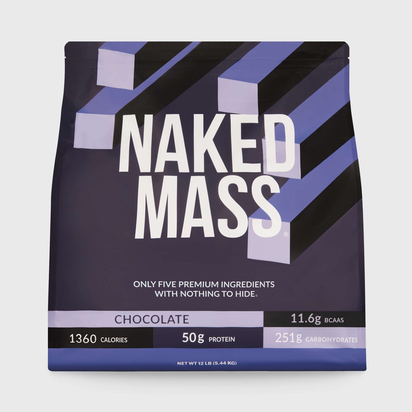Chocolate Mass Gainer Protein Supplement - Chocolate 12LB Made for Smooth, Calorie - Rich Shakes