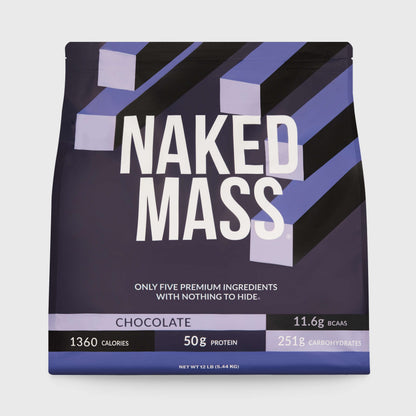 Chocolate Mass Gainer Protein Supplement - Chocolate 12LB Made for Smooth, Calorie - Rich Shakes
