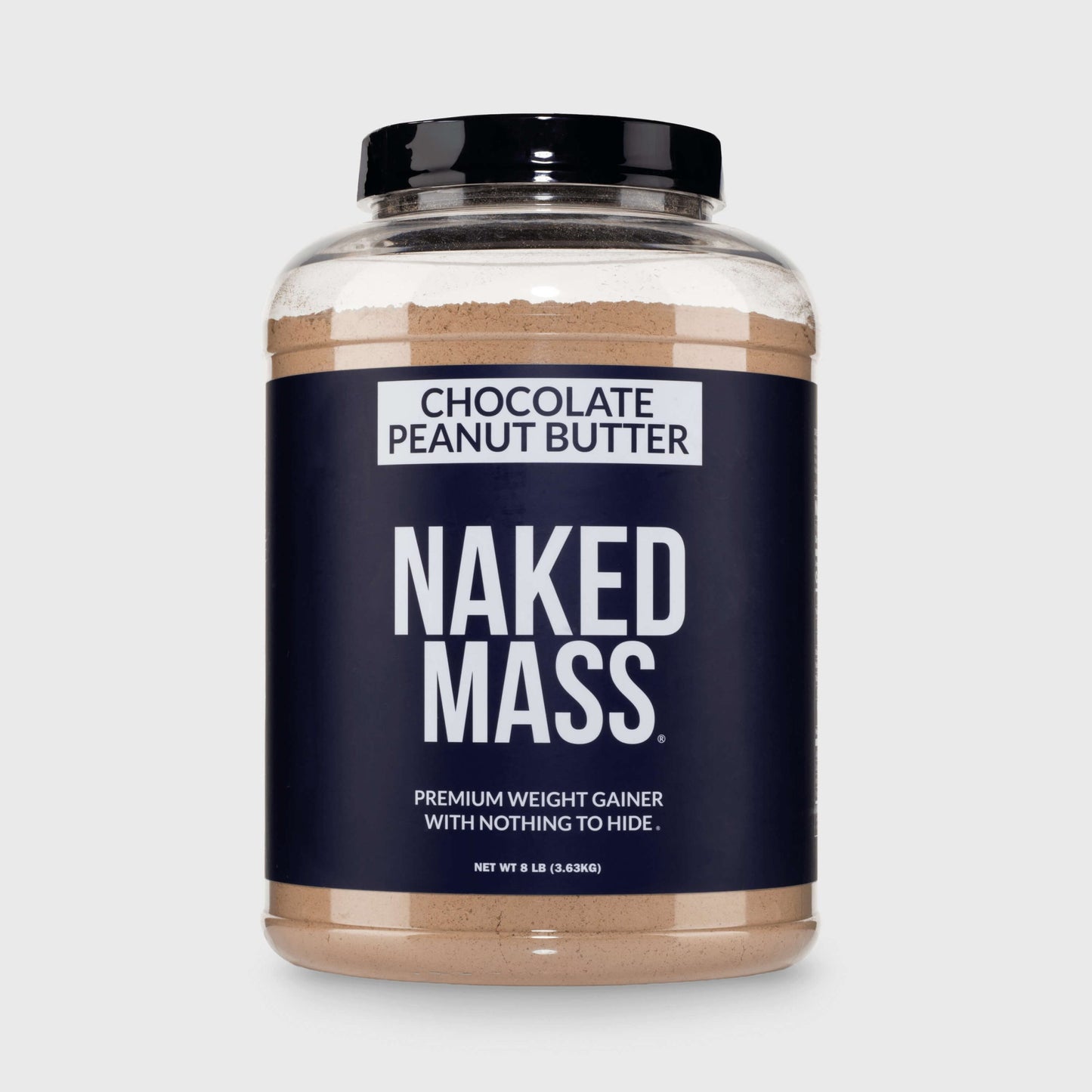 Chocolate Peanut Butter Mass Gainer Protein Supplement - Chocolate PB Made for Smooth, Calorie - Rich Shakes