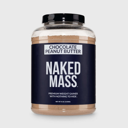 Chocolate Peanut Butter Mass Gainer Protein Supplement - Chocolate PB Made for Smooth, Calorie - Rich Shakes