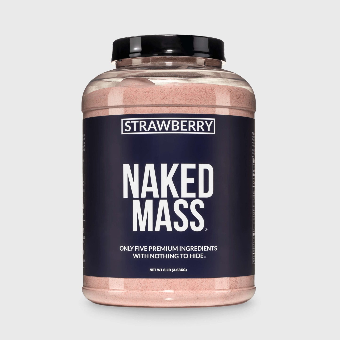 Strawberry Mass Gainer Protein Supplement - Strawberry Made for Smooth, Calorie - Rich Shakes