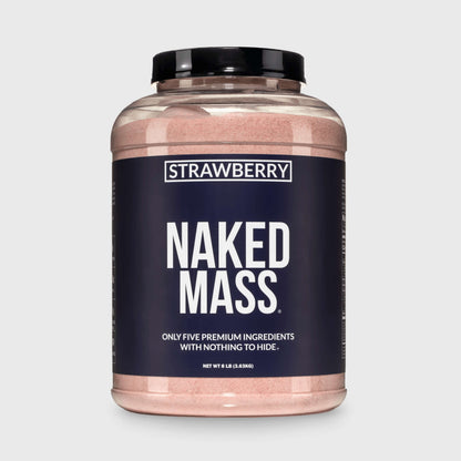 Strawberry Mass Gainer Protein Supplement - Strawberry Made for Smooth, Calorie - Rich Shakes