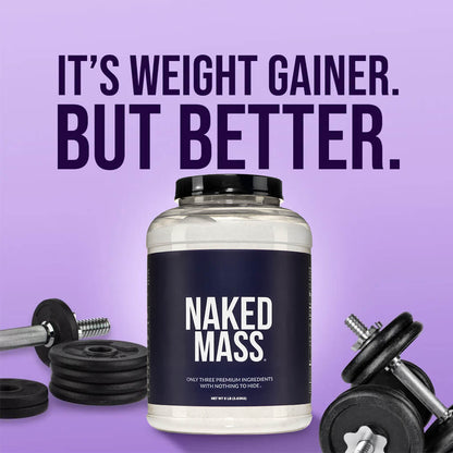 Mass Gainer Protein Supplement - Unflavored Made for Smooth, Calorie - Rich Shakes