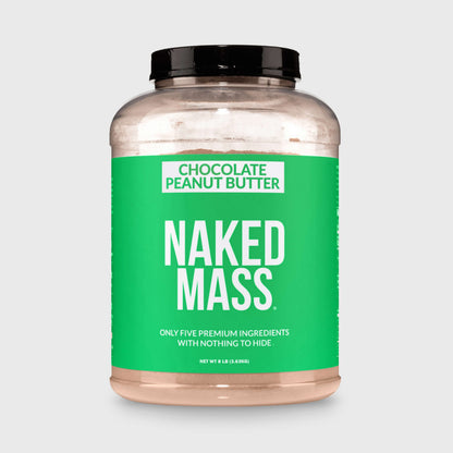 Chocolate Peanut Butter Vegan Mass Gainer Supplement - Chocolate PB (Vegan) Made for Smooth, Calorie - Rich Shakes