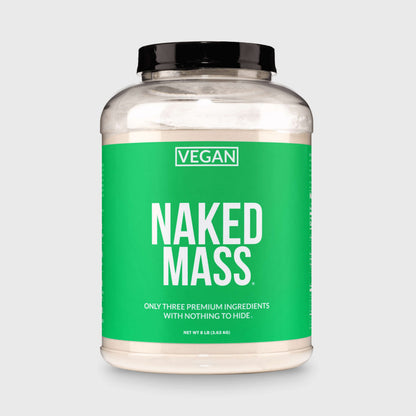 Vegan Mass Gainer Supplement - Unflavored (Vegan) Made for Smooth, Calorie - Rich Shakes