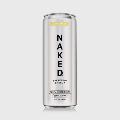 Lemonade Naked Sparkling Energy - Lemonade for Smooth Shakes at Home or On the Go