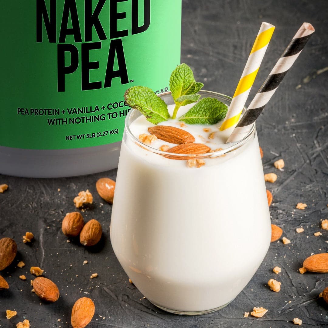 Vanilla Pea Protein Powder - Vanilla - Compact Size for Convenient Daily Protein Mixing