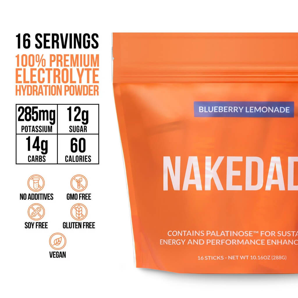 Electrolytes Powder Packets - Blueberry Lemonade - Blueberry Lemonade for Quick Drink Preparation On the Go