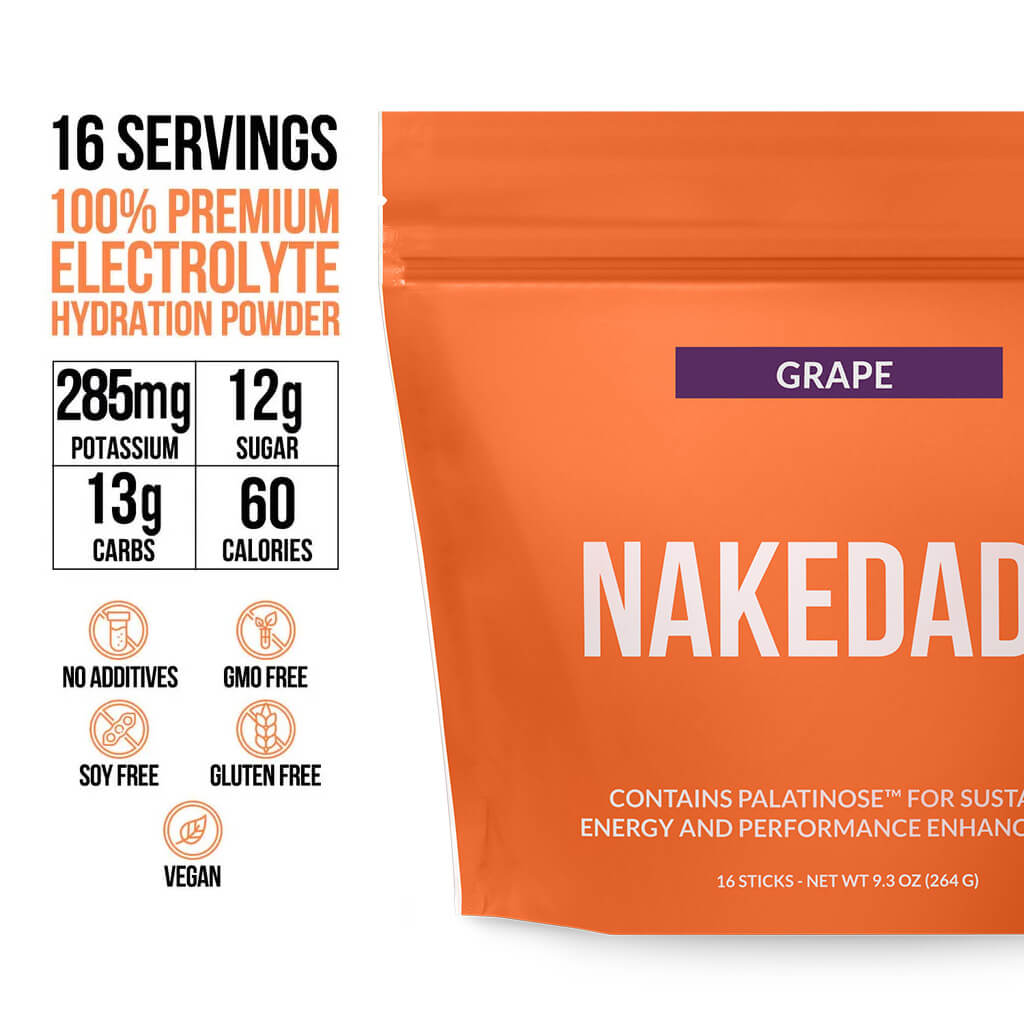 Electrolytes Powder Packets - Grape - Grape for Quick Drink Preparation On the Go