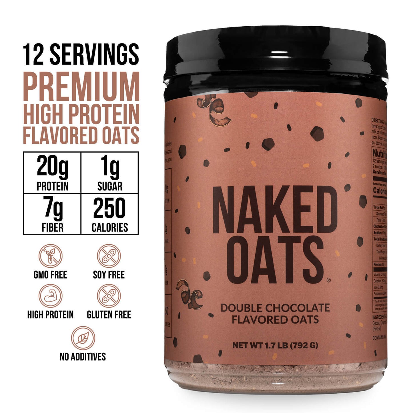 Double Chocolate Protein Oats - Double Chocolate Made for Quick and Flavorful Breakfasts
